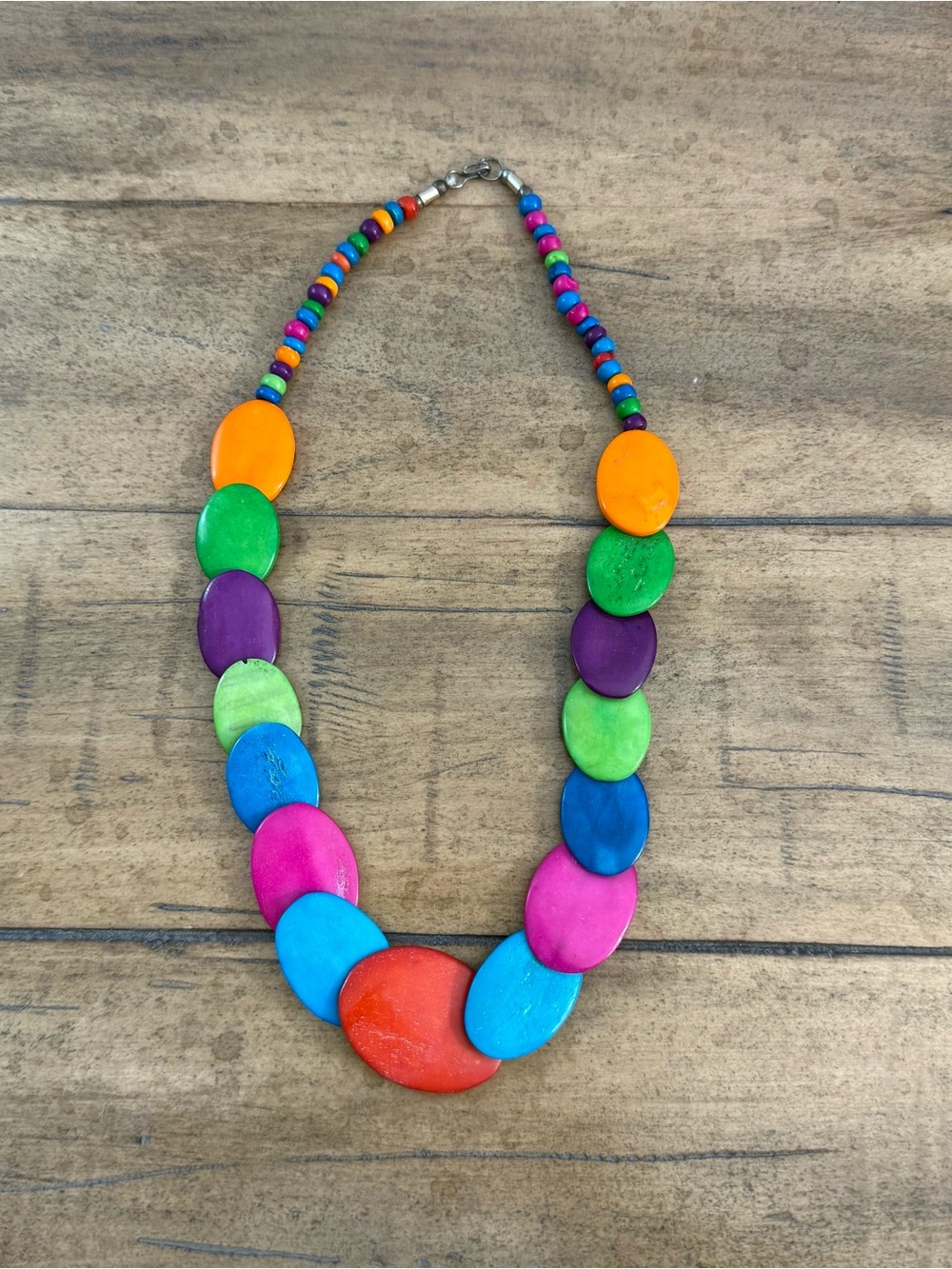 Multicolor Statement Beaded Women’s Necklace